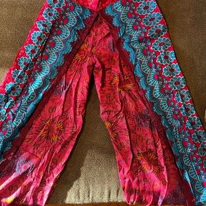 Light weight fun bright that look like a skirt but their pants